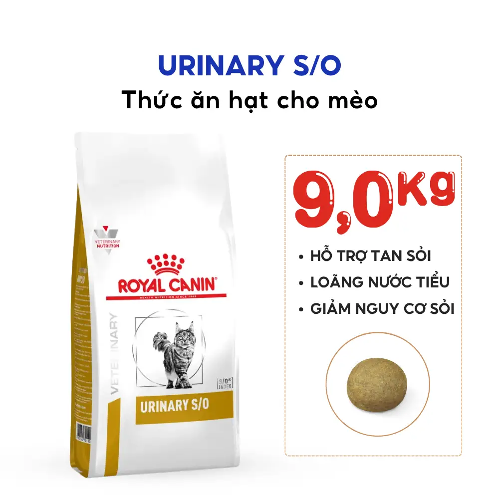 Thức Ăn Hạt Cho Mèo Sỏi Thận Royal Canin Urinary S/O