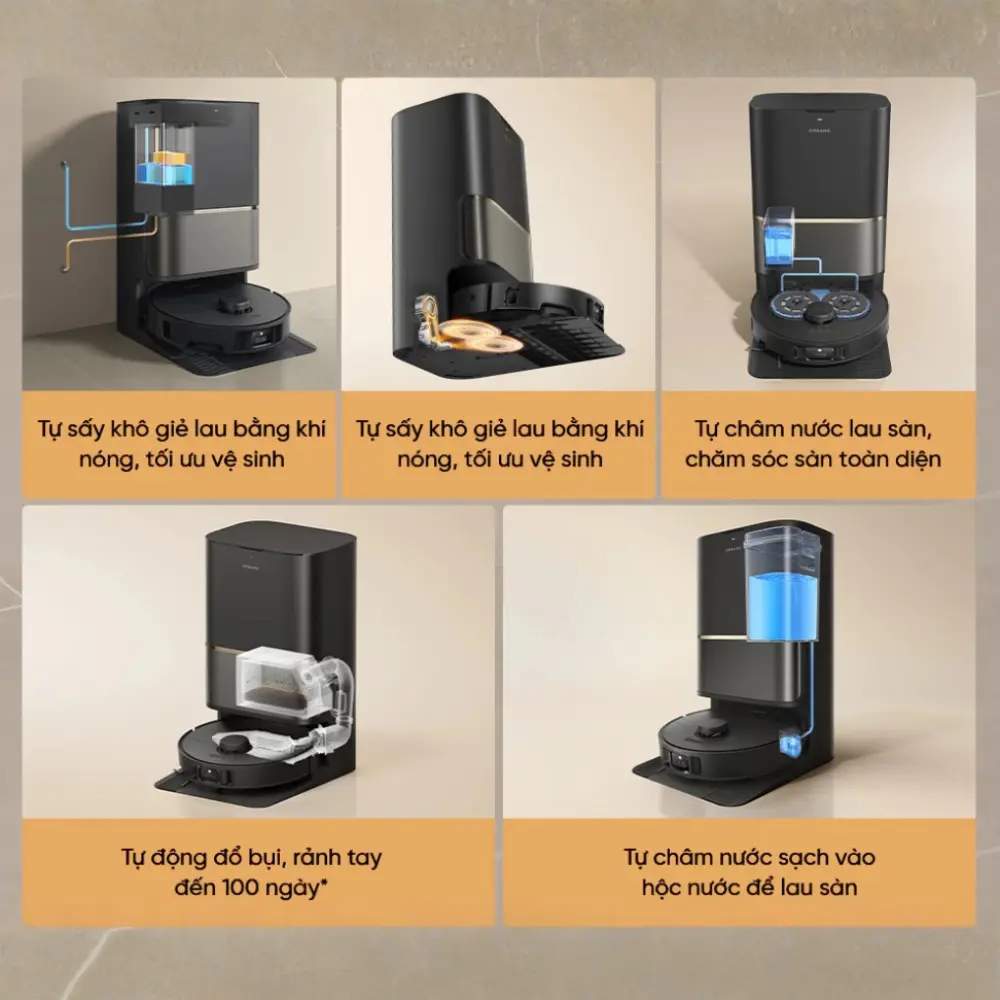 Robot hút bụi lau nhà Dreame L50s Pro Ultra