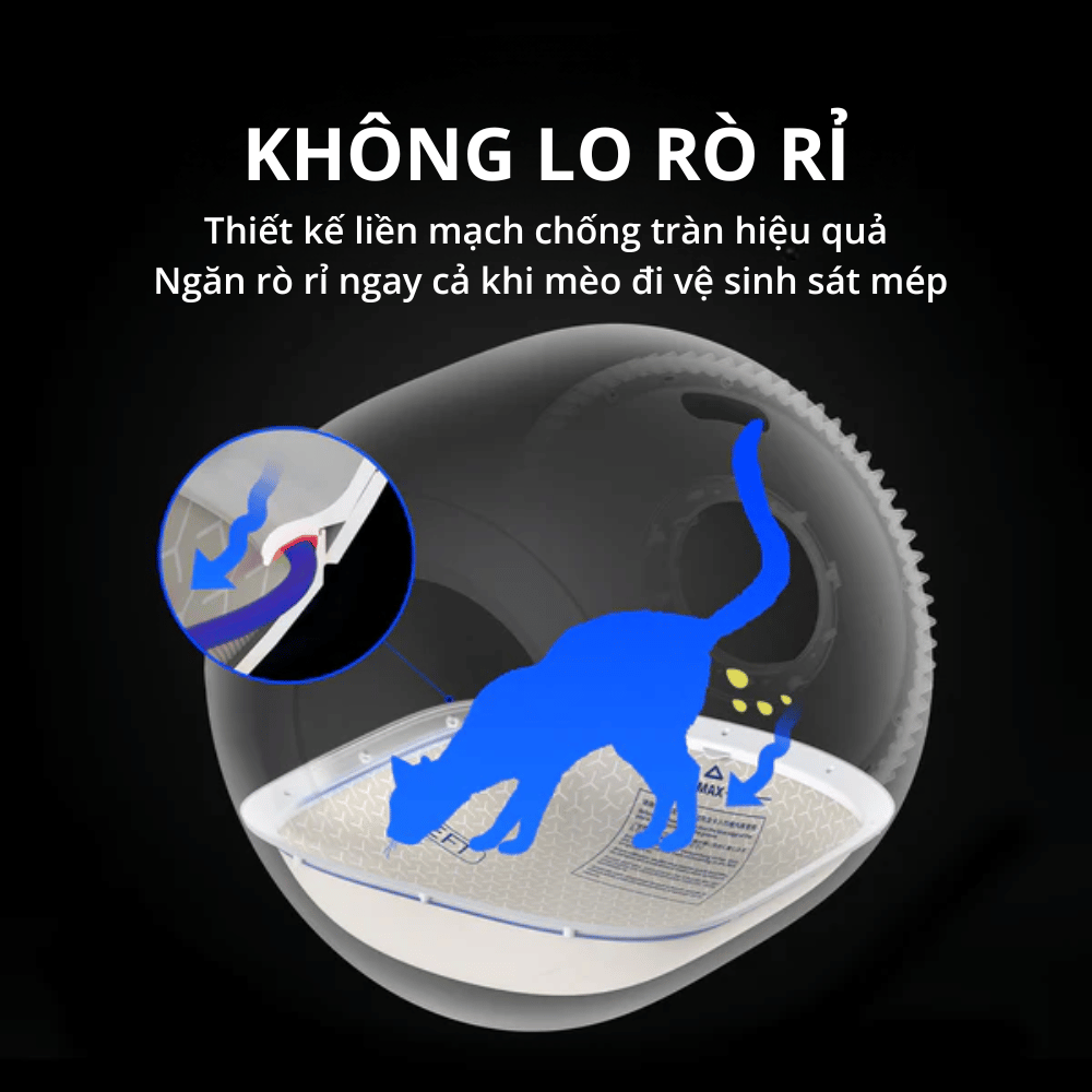 Tấm lót đáy chống dính, chống cào dành cho Petkit Purobot Utltra