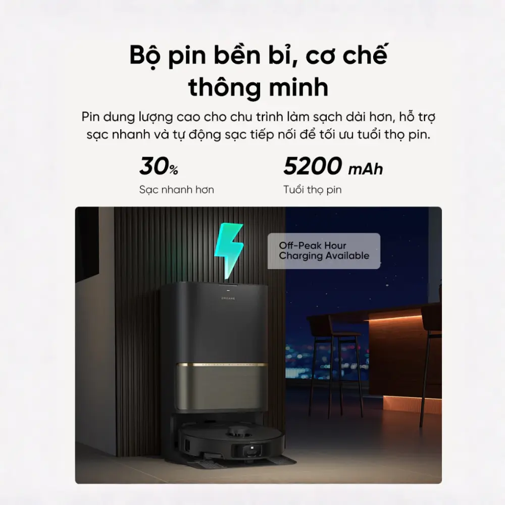 Robot hút bụi lau nhà Dreame L50s Pro Ultra