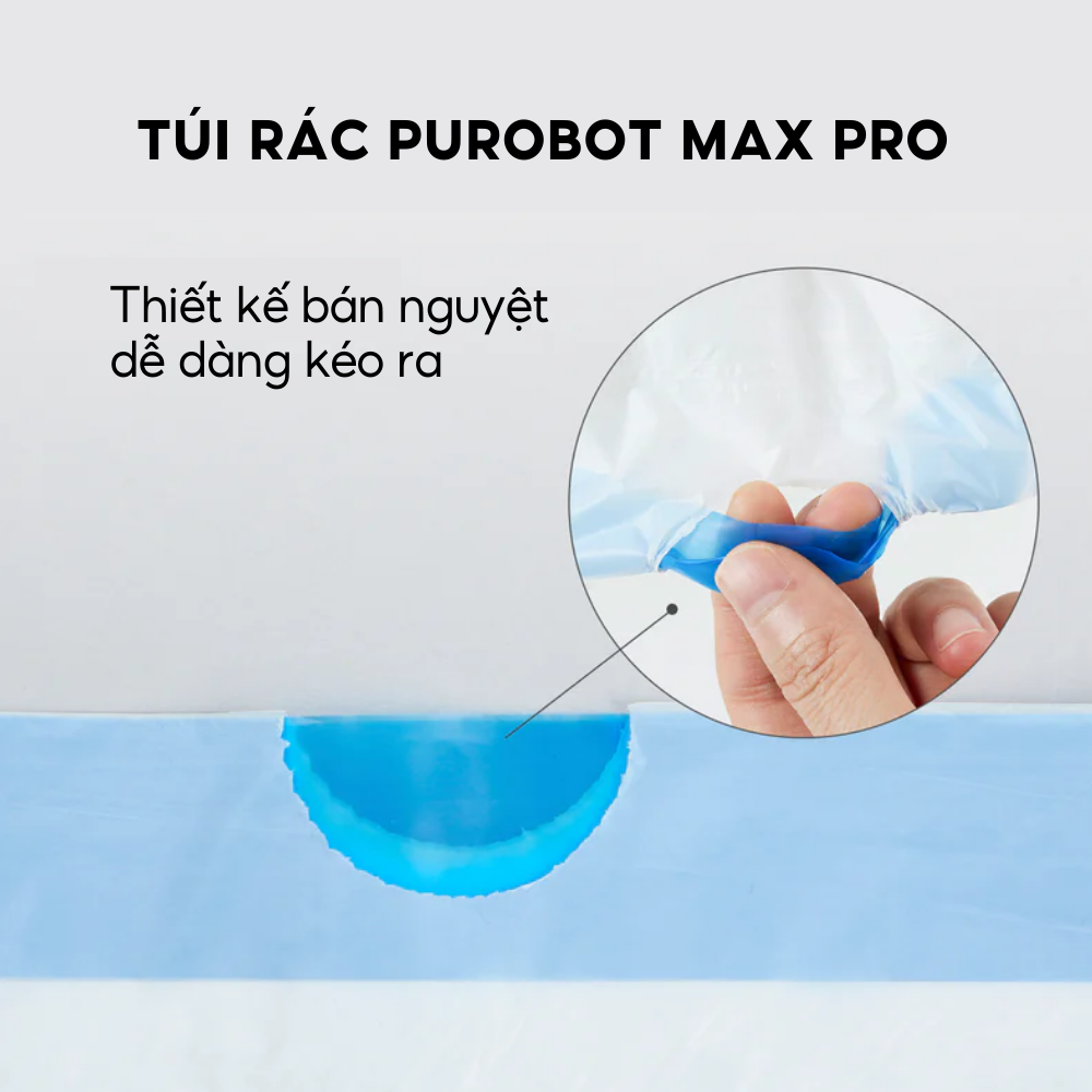 Cuộn túi rác máy dọn phân mèo Petkit Purobot Max Pro
