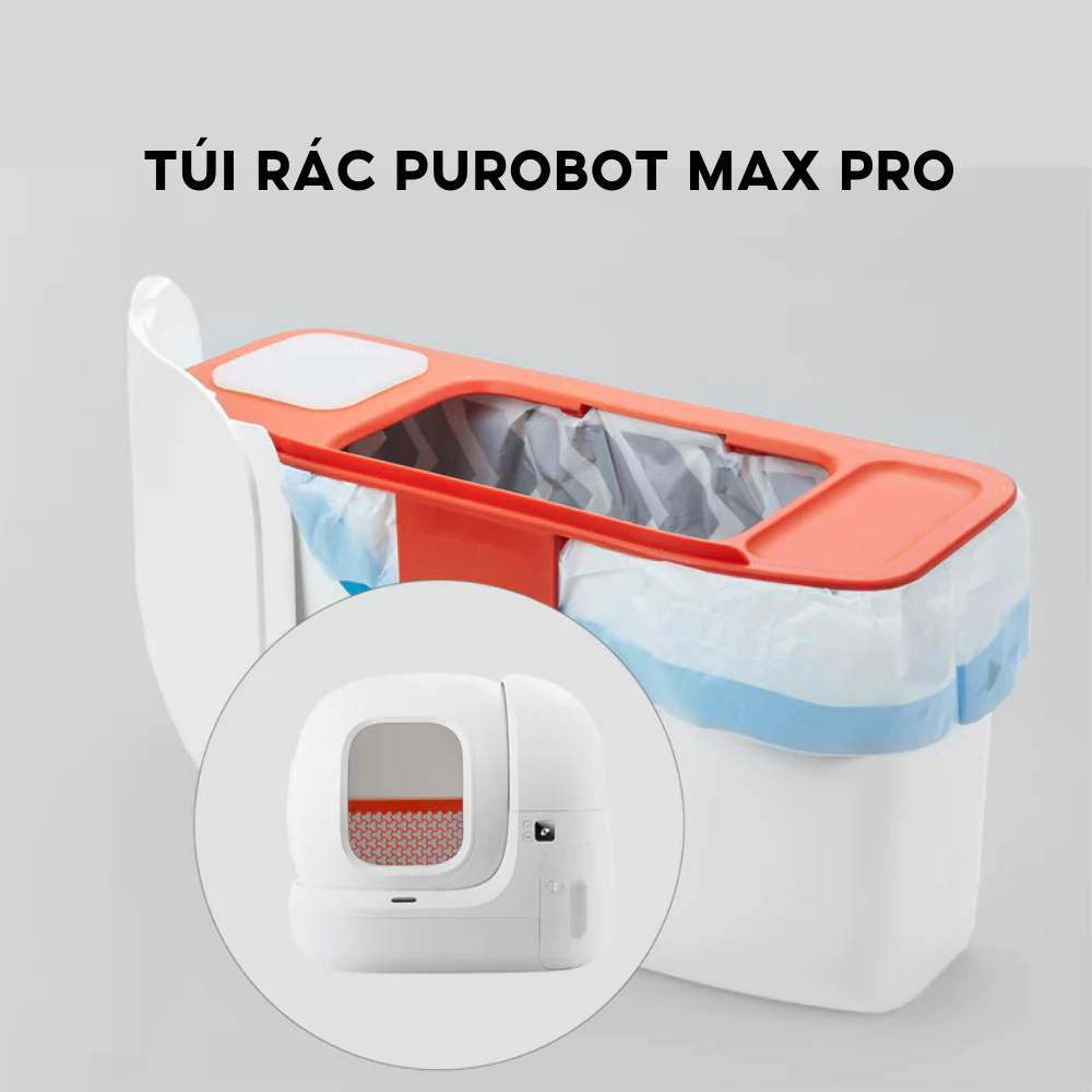 Cuộn túi rác máy dọn phân mèo Petkit Purobot Max Pro