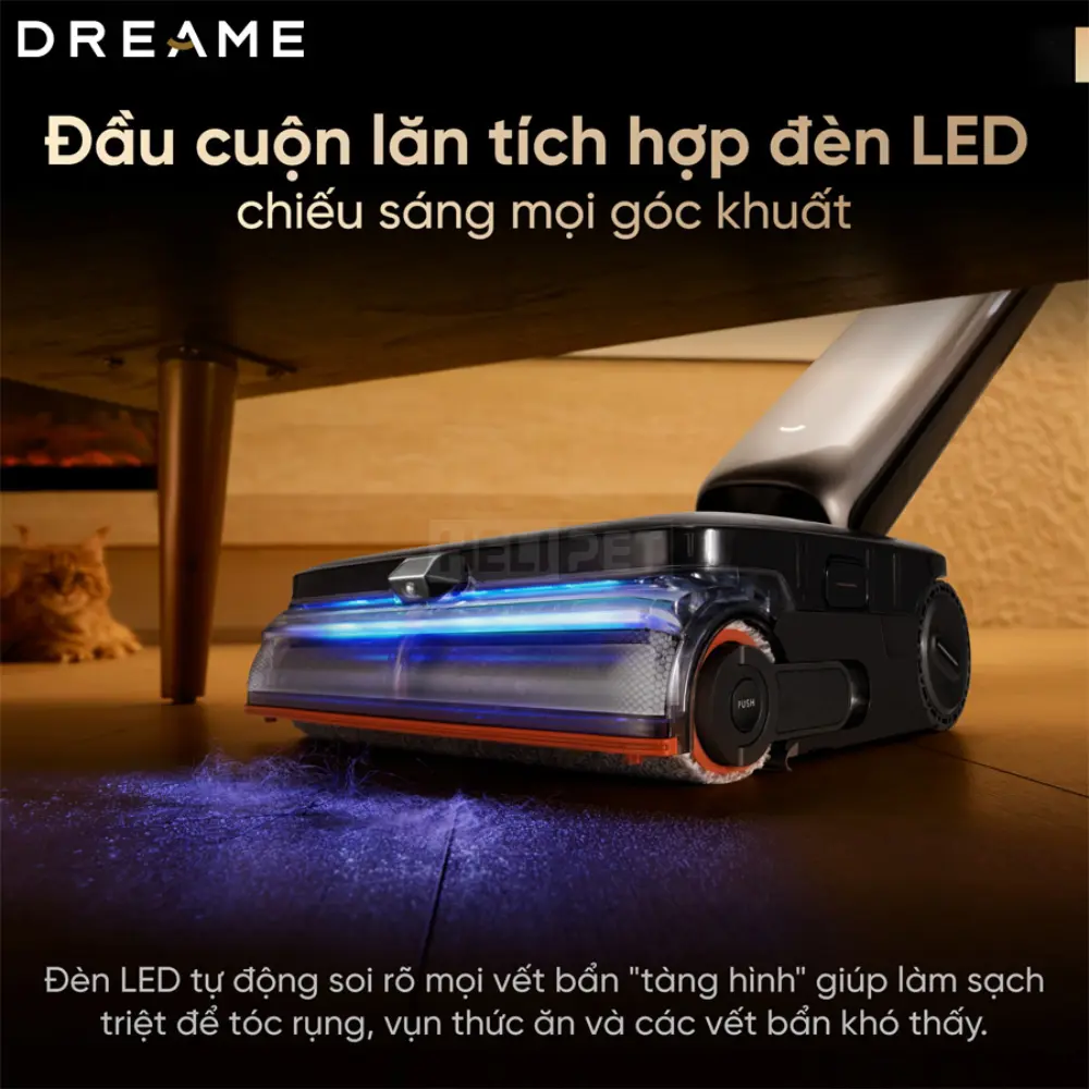 Máy hút bụi lau nhà cầm tay Dreame H16 Pro TriForce