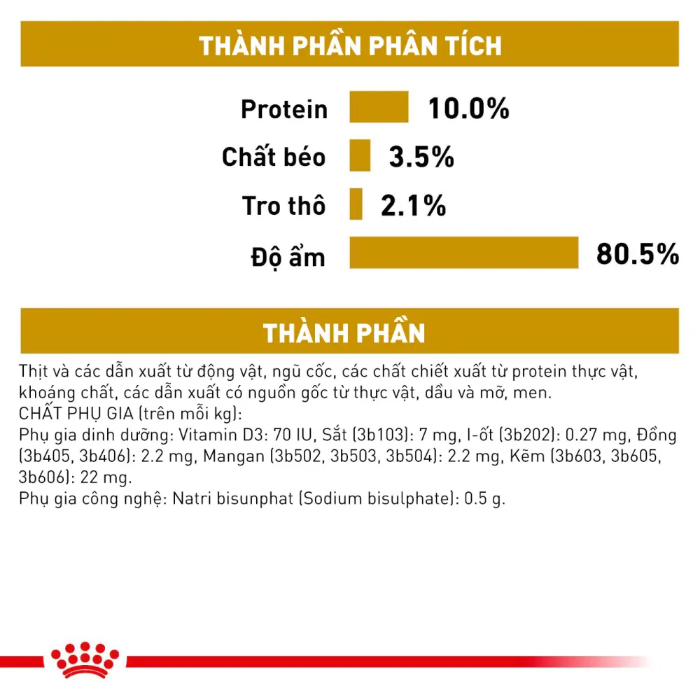 Pate Cho Mèo Sỏi Thận Royal Canin Urinary S/O Loaf