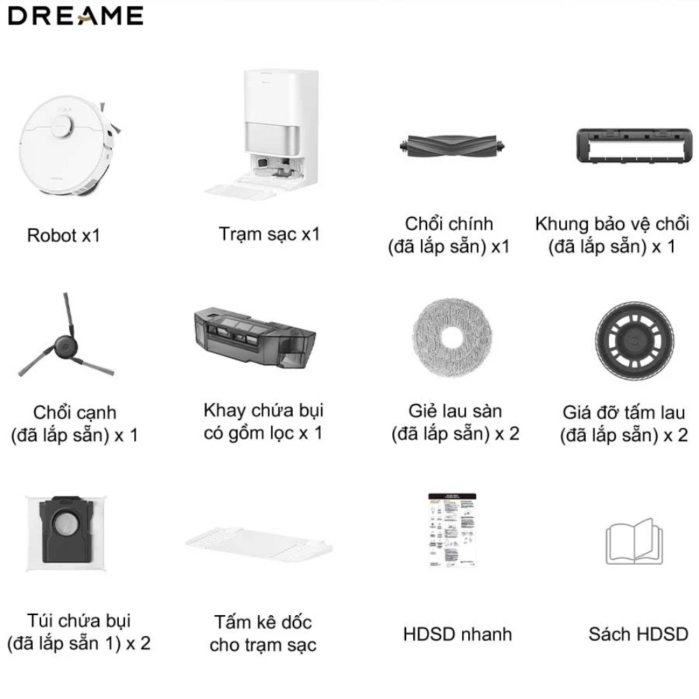 Robot hút bụi lau nhà thông minh Dreame L10s Ultra (Gen 3)