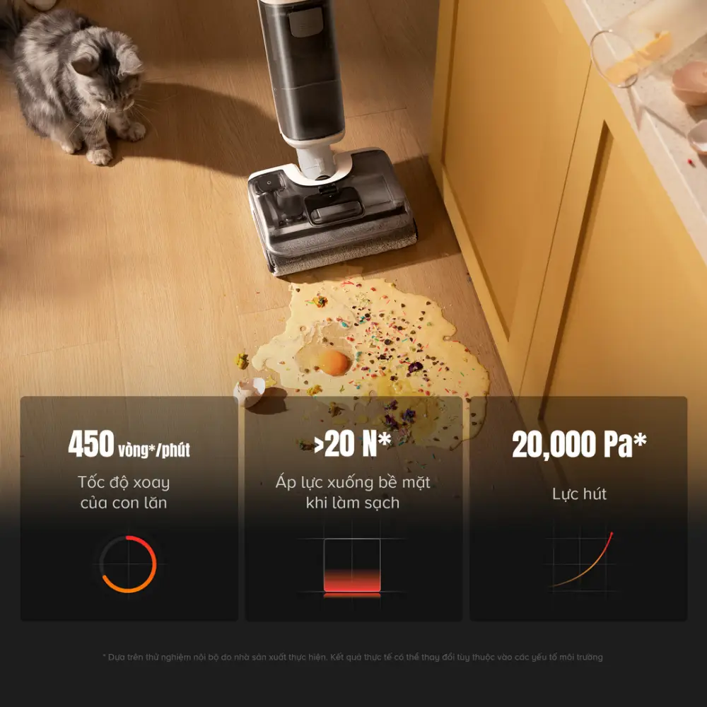 Máy hút bụi lau nhà cầm tay Roborock F25 RT