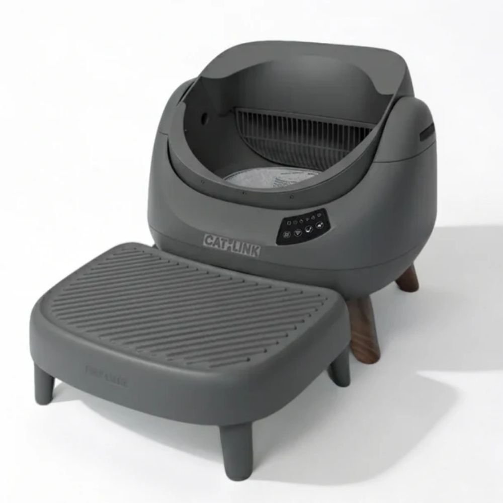 Bậc thang máy vệ sinh Catlink Scooper Open X+ chống cát rơi