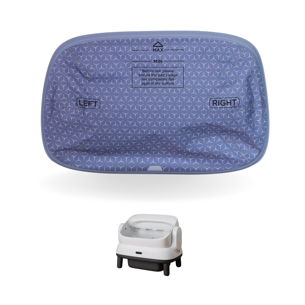 Tấm lót chống dính, chống thấm máy vệ sinh HELIPET OPEN TOP PRO và OPEN TOP PRO PLUS