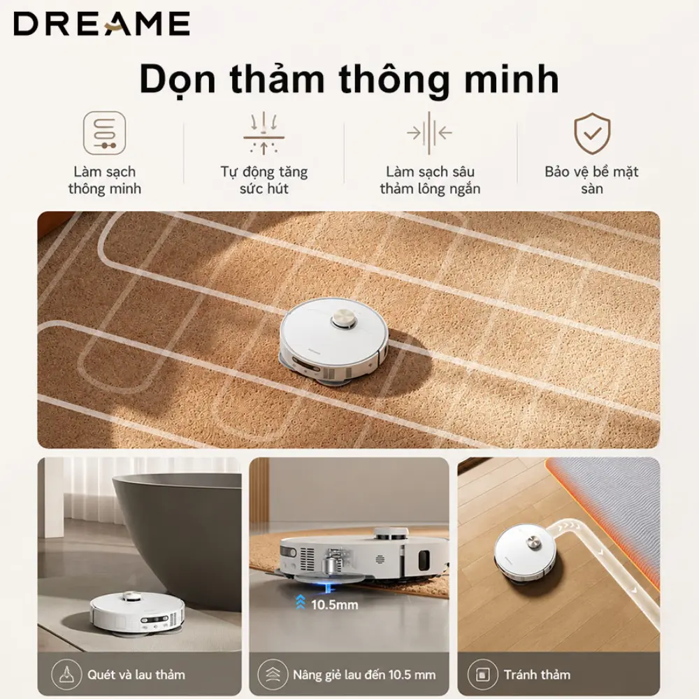Robot hút bụi lau nhà Dreame L50s Pro Ultra