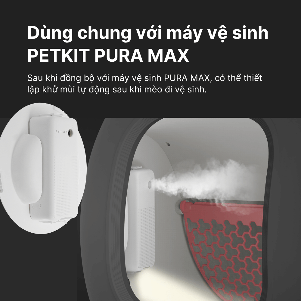 Máy Khử Mùi Phun Tinh Dầu PETKIT Pura Air Smart Spray