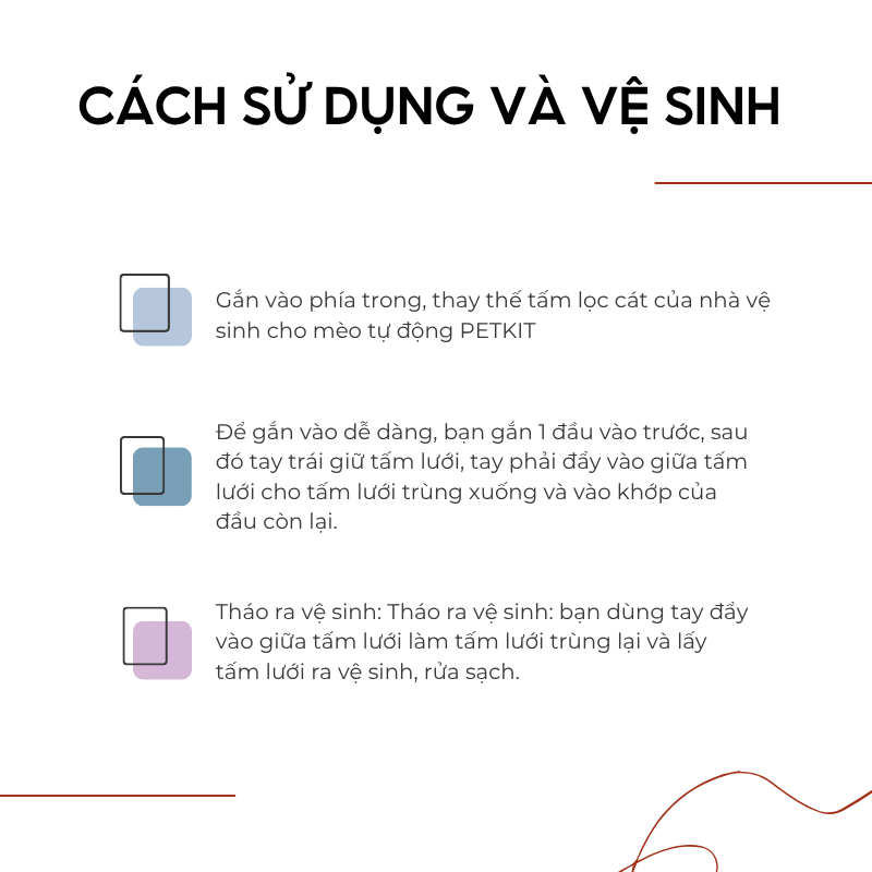 Lưới lọc cát hạt nhuyễn Petkit 2.0