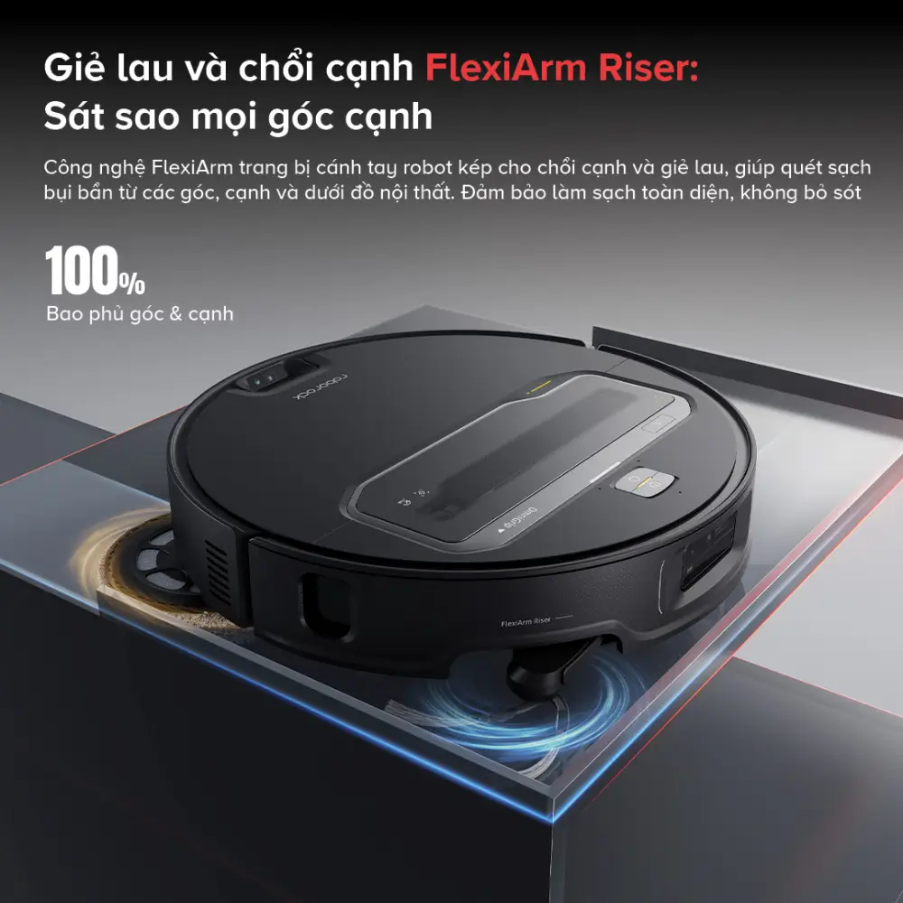 Robot hút bụi lau nhà Roborock Saros Z70