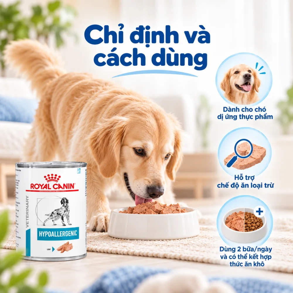 Pate Cho Chó Hypoallergenic
