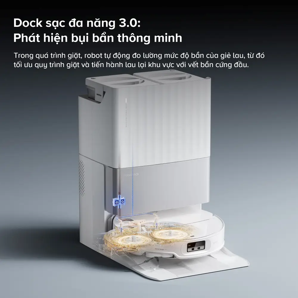 Robot hút bụi lau nhà Roborock Qrevo EdgeT