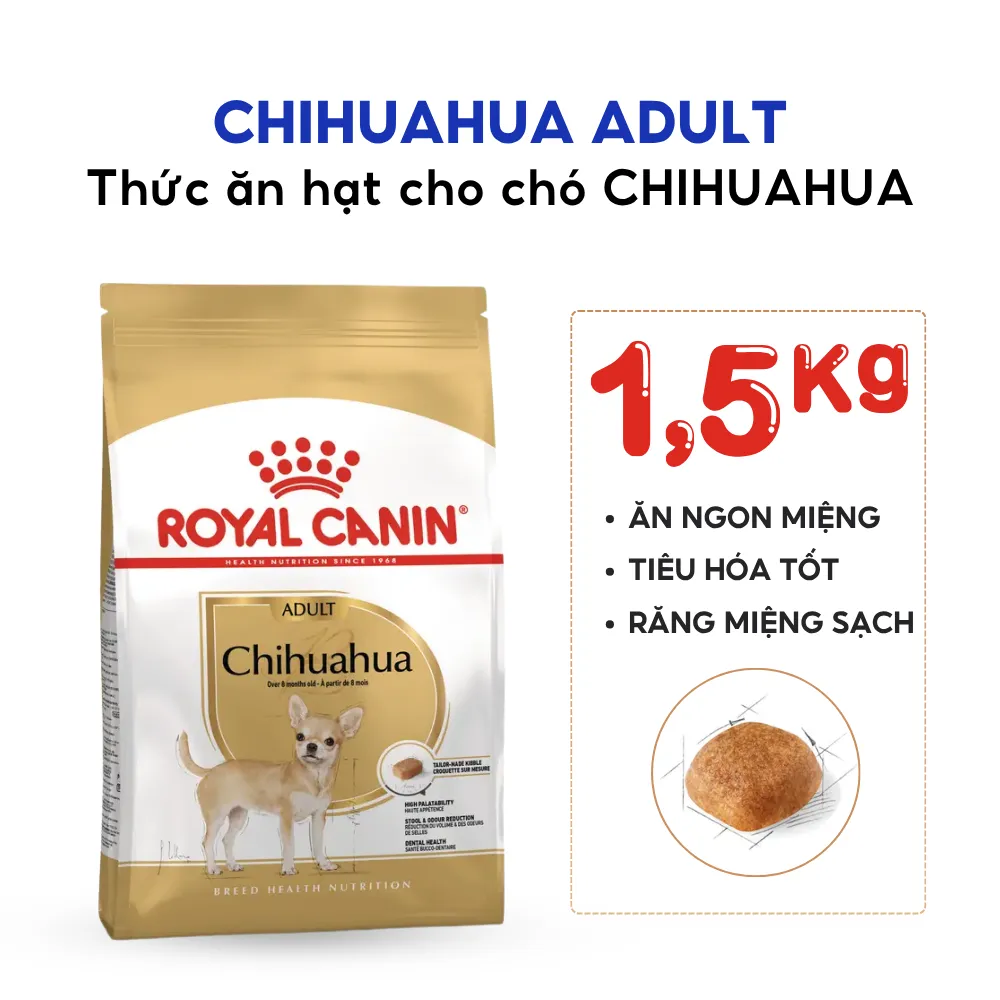 Hạt Cho Chó Chihuahua Trưởng Thành Royal Canin Chihuahua Adult