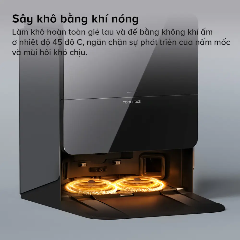 Robot hút bụi lau nhà Roborock Saros 10R