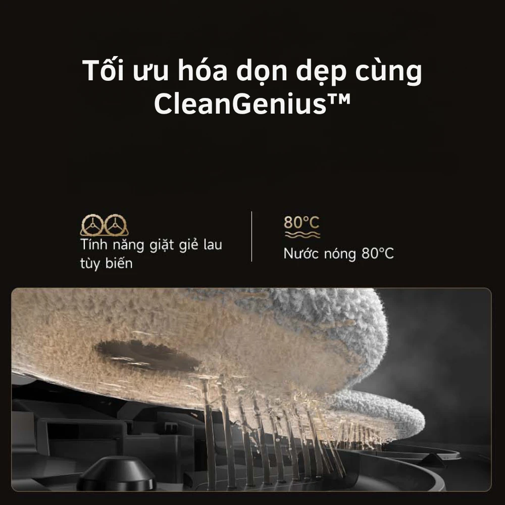 Robot hút bụi lau nhà thông minh Dreame X50 Master