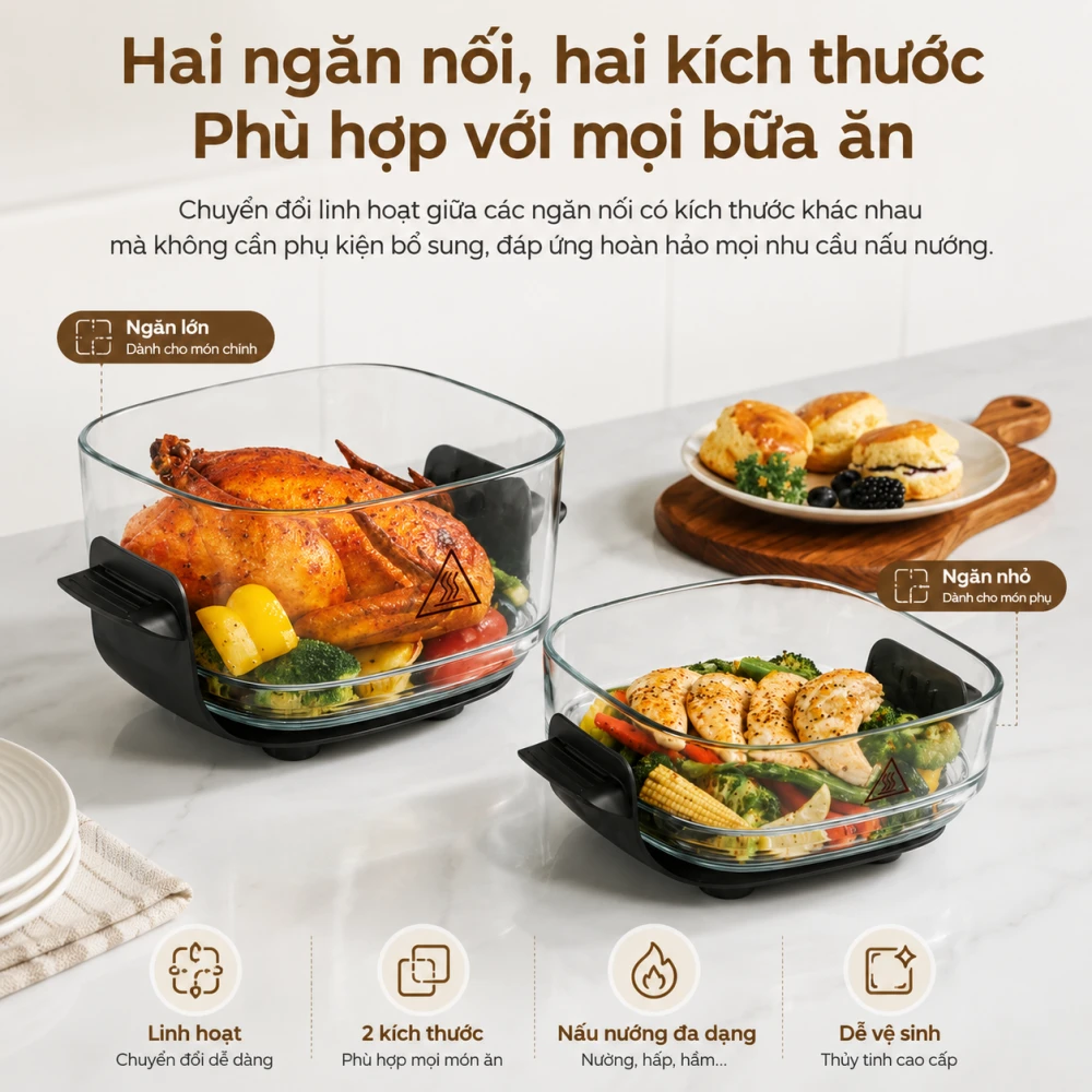 Nồi chiên không dầu Dreame PT60