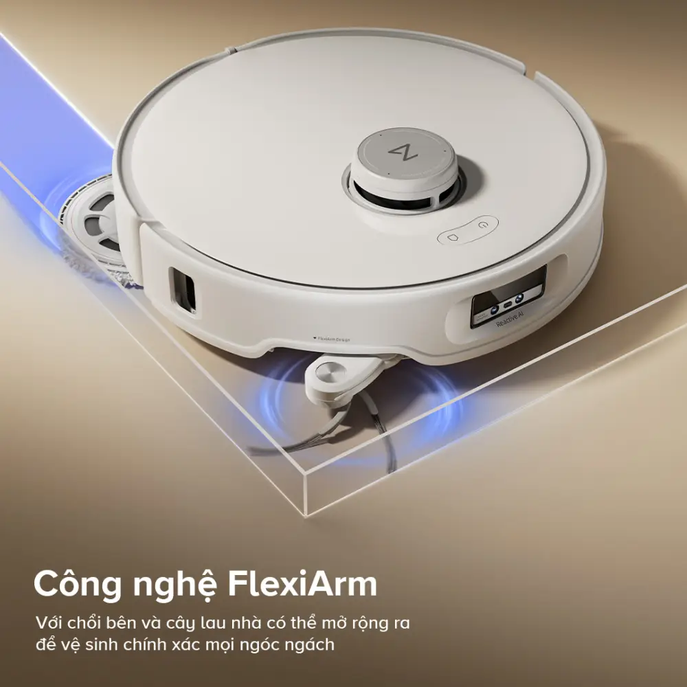 Robot hút bụi lau nhà Roborock Q Revo Curv