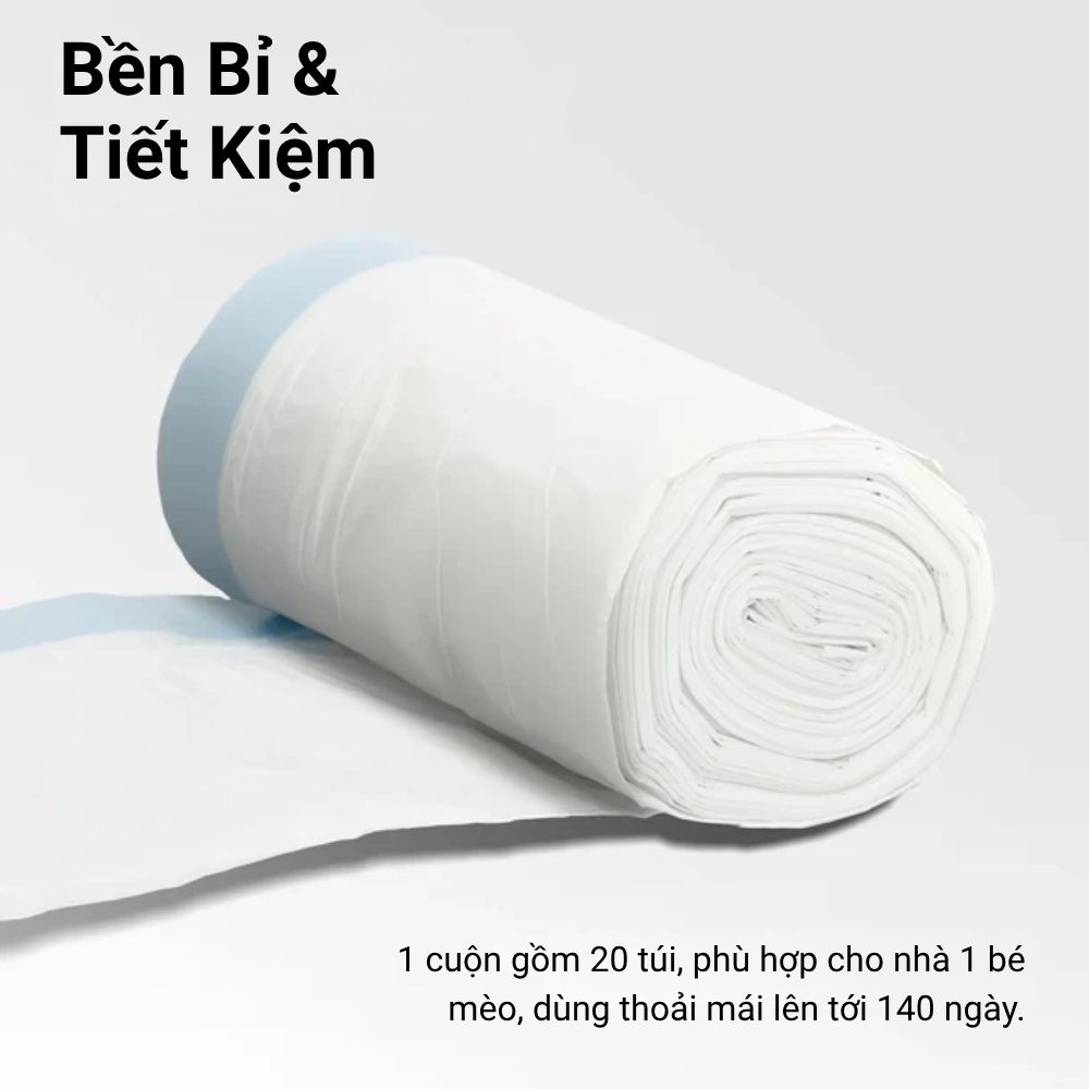 Túi rác máy vệ sinh Catlink Scooper Open X+