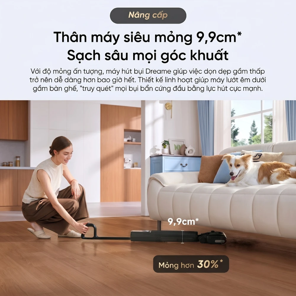 Máy hút bụi khô và ướt Dreame H16 GT