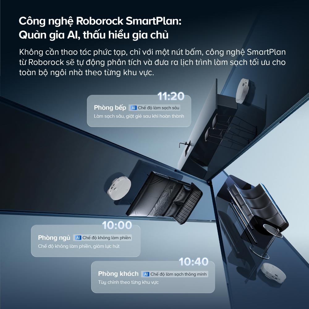 Robot hút bụi lau nhà Roborock Qrevo Curv 2 Pro