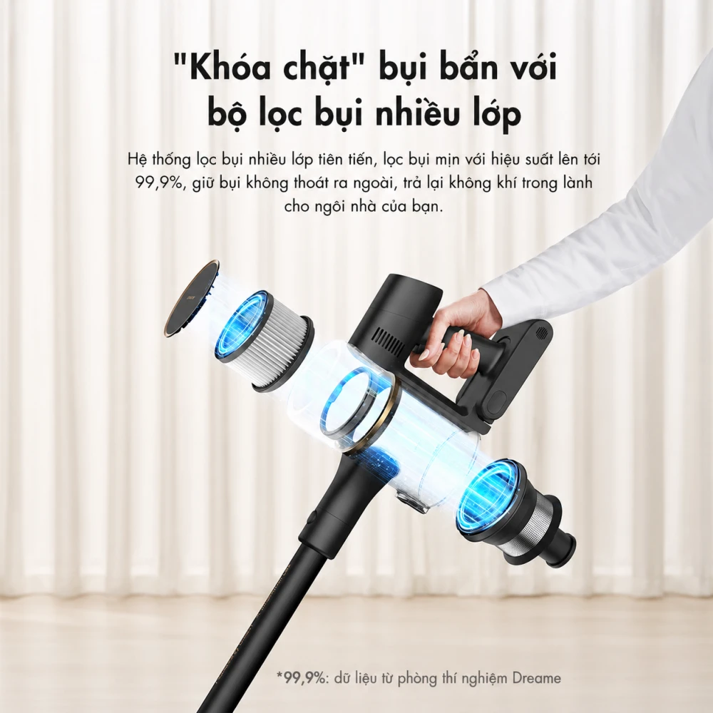 Máy hút bụi không dây thông minh Dreame R10 Pro