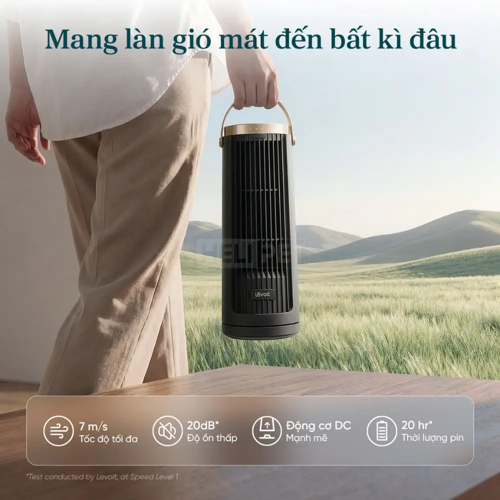 Quạt Tháp Thông Minh Levoit Windi Mini Pro 13-Inch