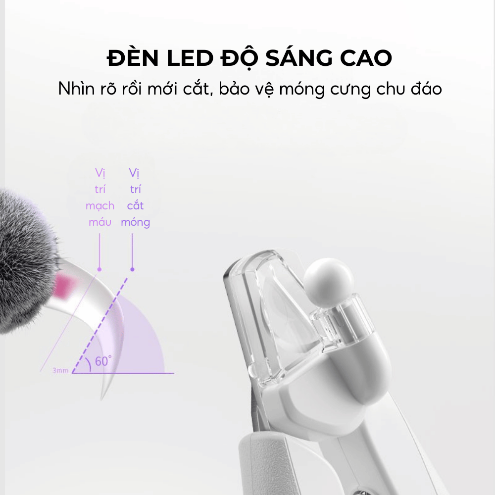 Kềm cắt móng chó mèo Petkit - Bản tiêu chuẩn