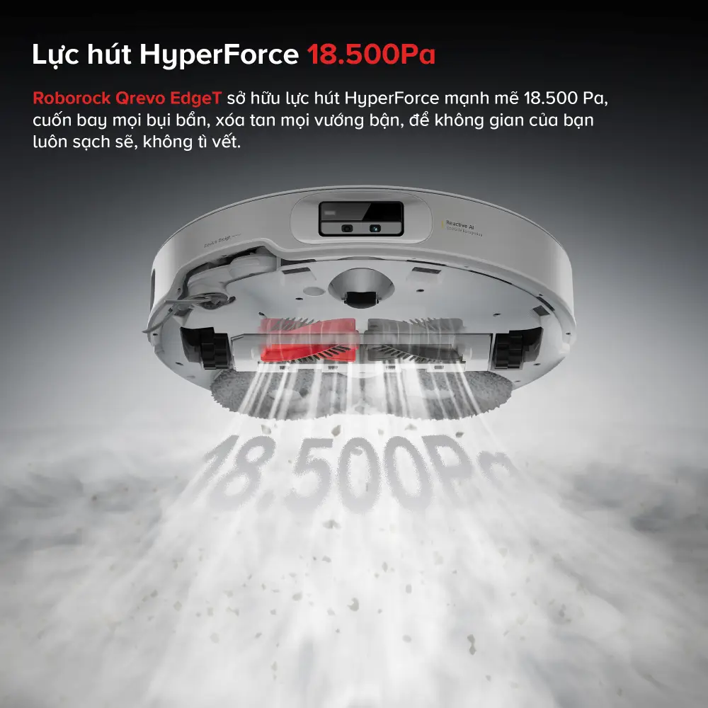 Robot hút bụi lau nhà Roborock Qrevo EdgeT