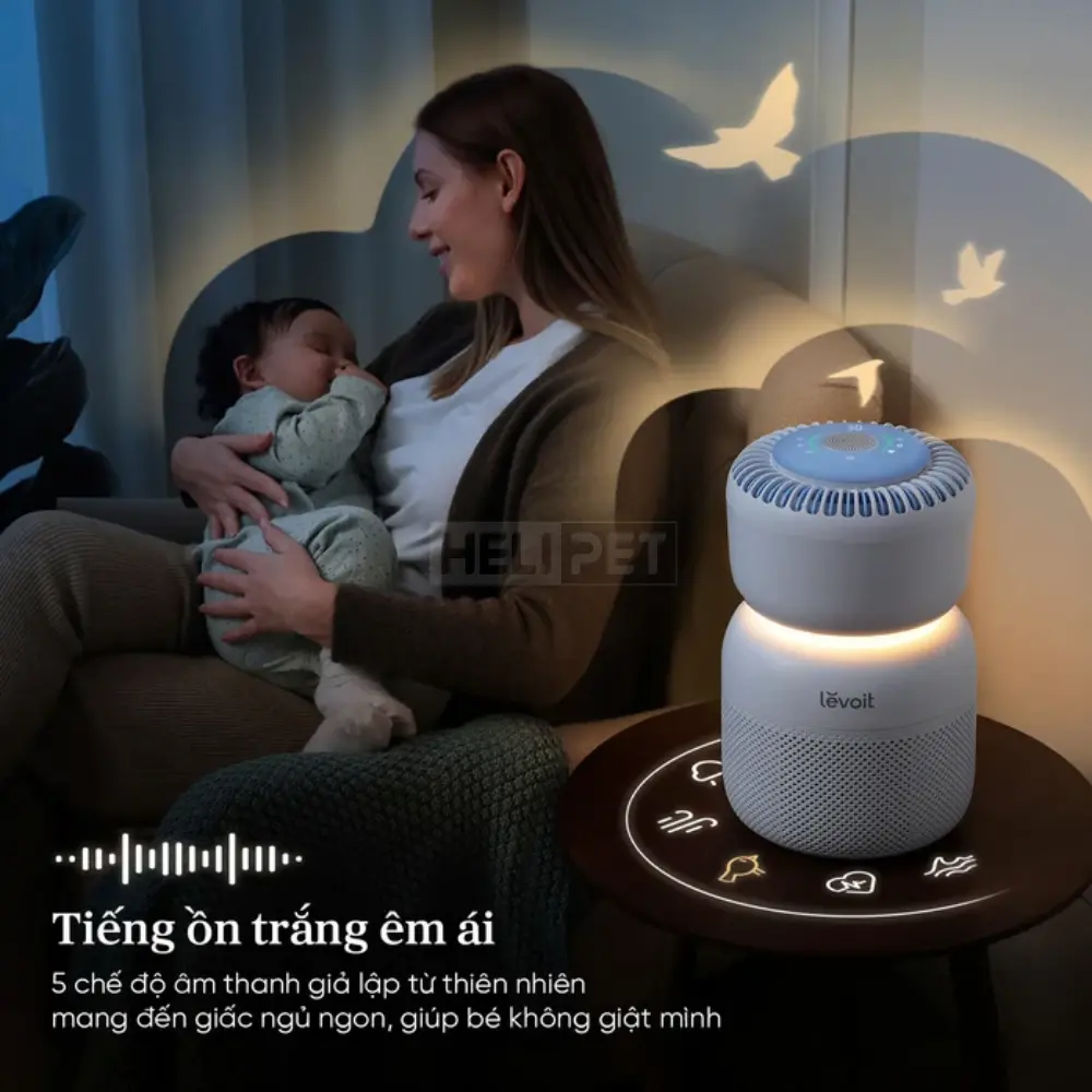 Máy Lọc Không Khí Cho Trẻ Sơ Sinh Levoit Sprout