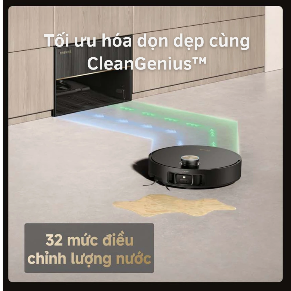 Robot hút bụi lau nhà thông minh Dreame X50 Master