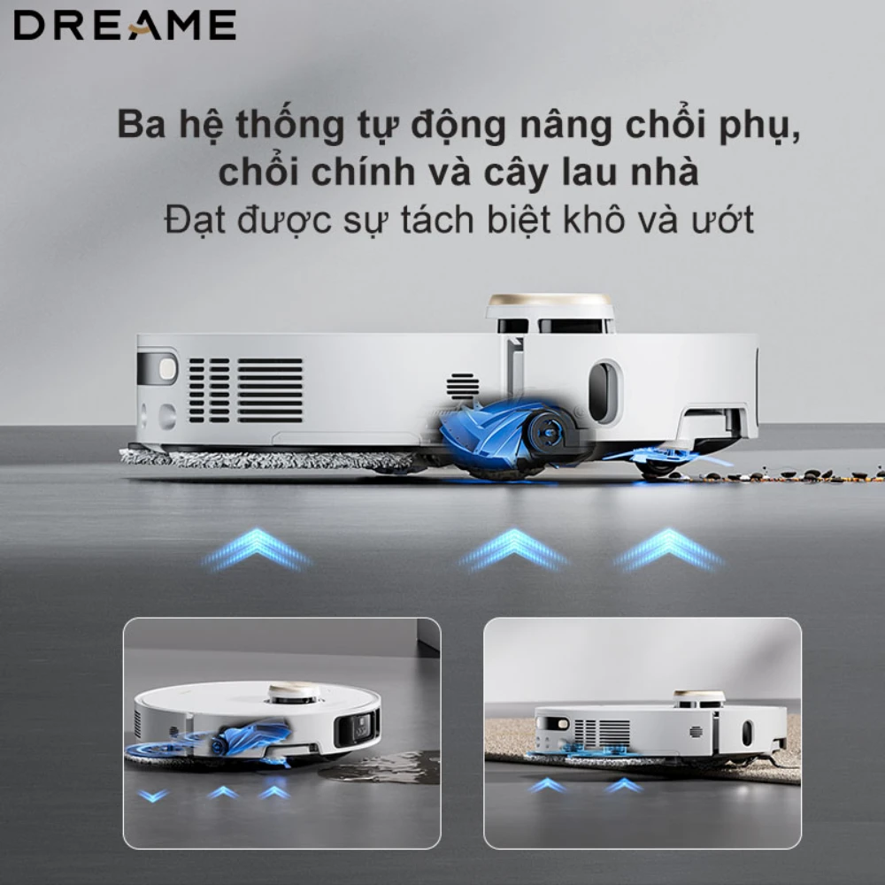 Robot hút bụi lau nhà thông minh Dreame X40 Ultra