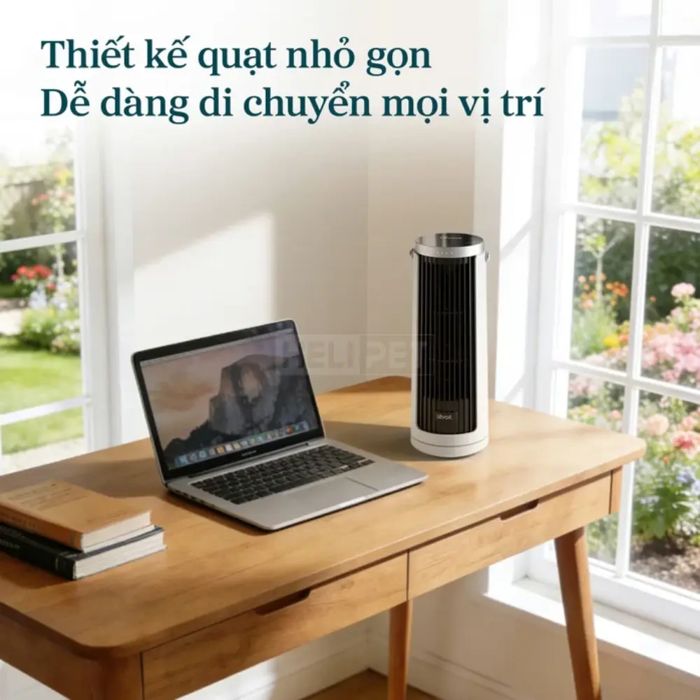 Quạt Tháp Thông Minh Levoit Windi Mini 13-Inch