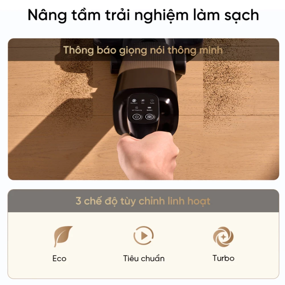 Máy hút bụi khô và ướt Dreame H16 GT