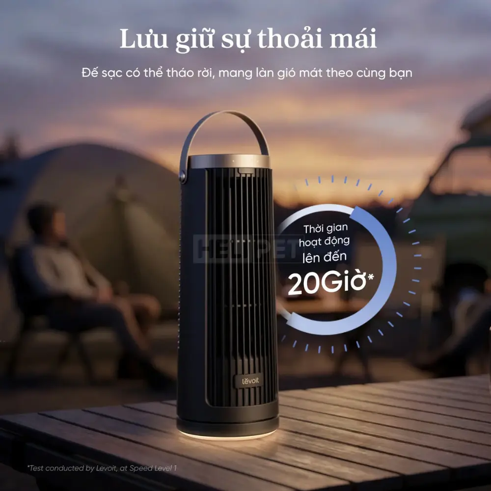 Quạt Tháp Thông Minh Levoit Windi Mini Pro 13-Inch