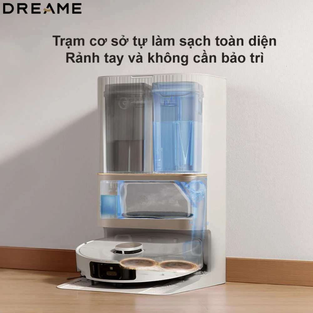 Robot hút bụi lau nhà thông minh Dreame X40 Ultra