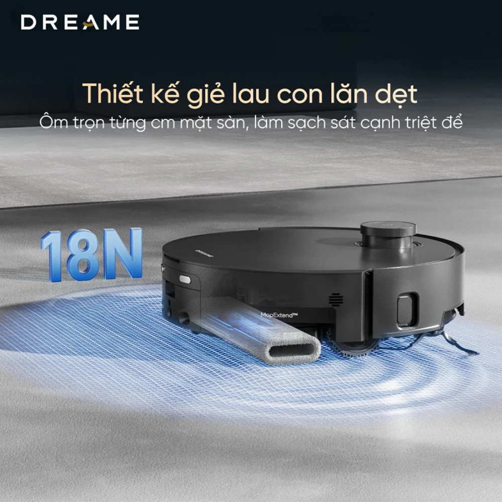 Robot hút bụi lau nhà thông minh Dreame Aqua 10 Pro Track