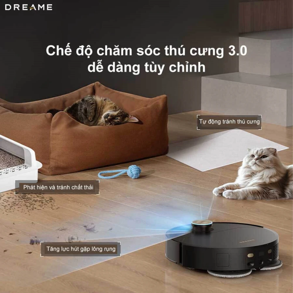 Robot hút bụi lau nhà thông minh Dreame X50 Ultra
