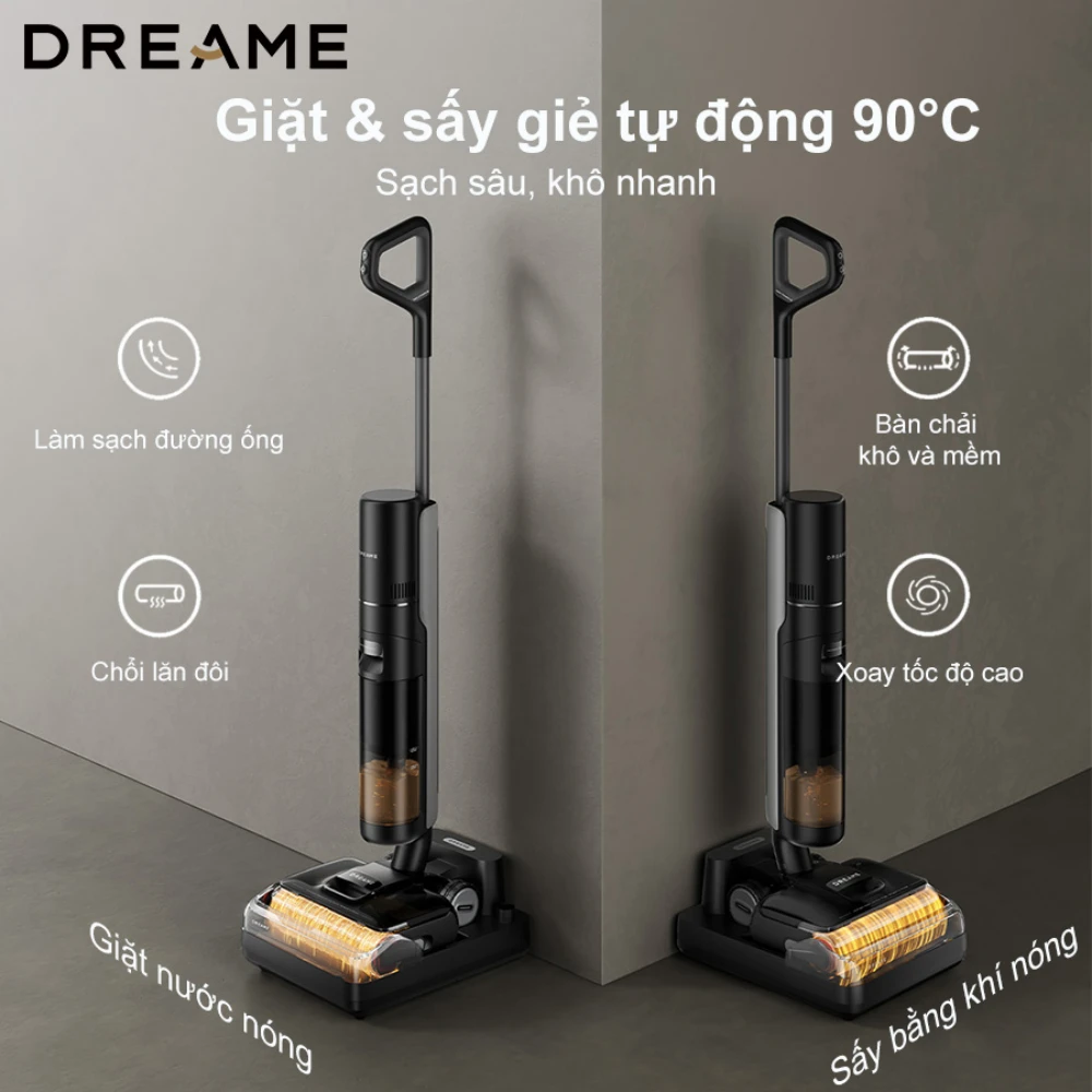 Máy lau sàn hút bụi thông minh Dreame H13 Flexreach