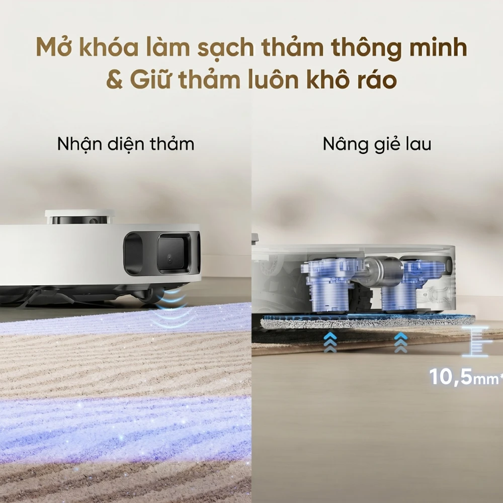 Robot hút bụi lau nhà Dreame D20 Ultra