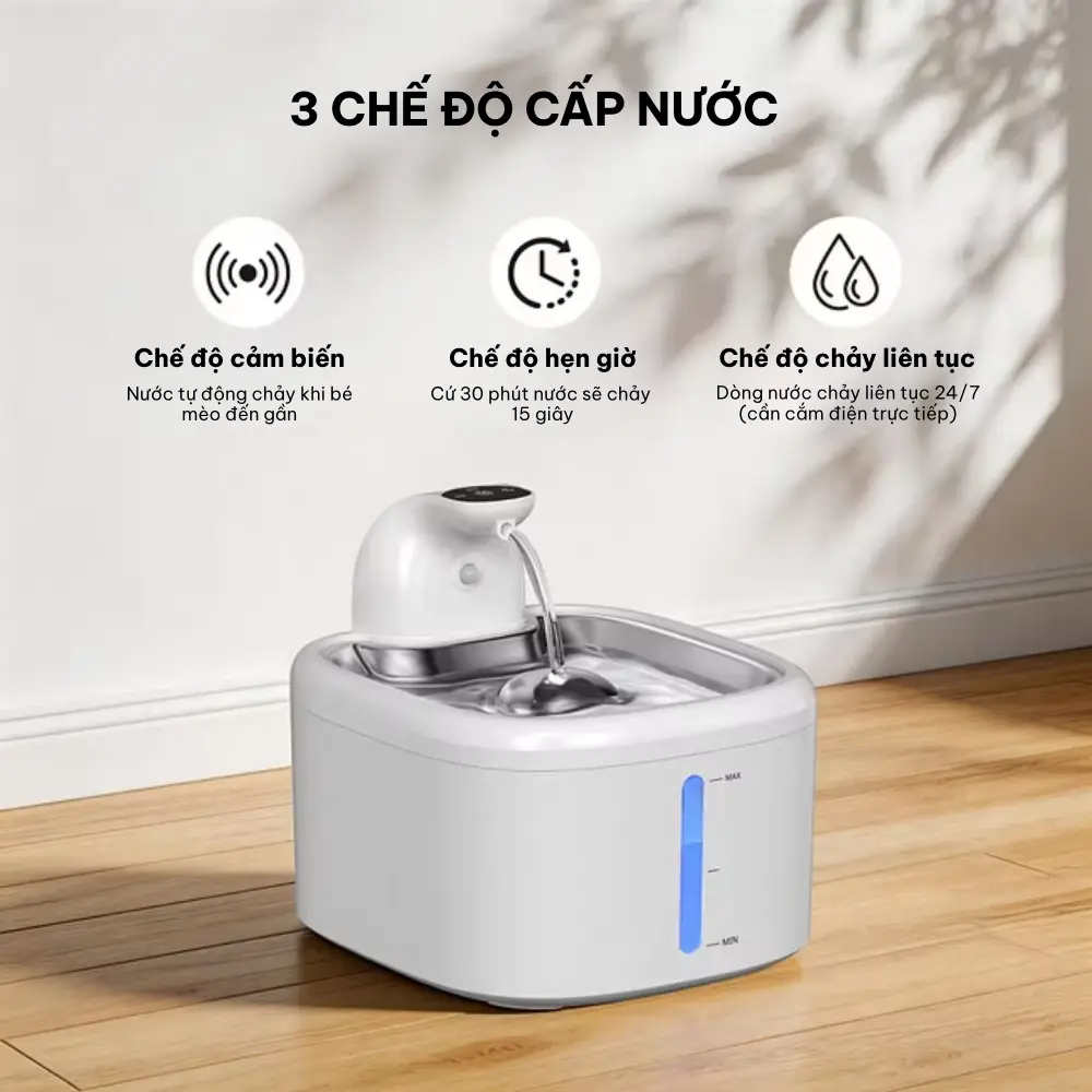 Máy lọc nước cho chó mèo HELIPET Pure 6 (P6)