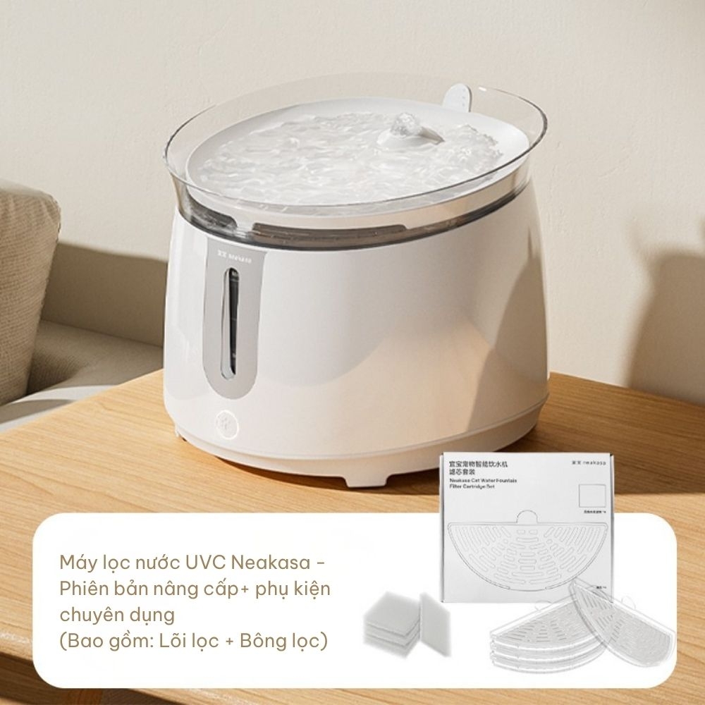 Máy lọc nước cho chó mèo Neakasa
