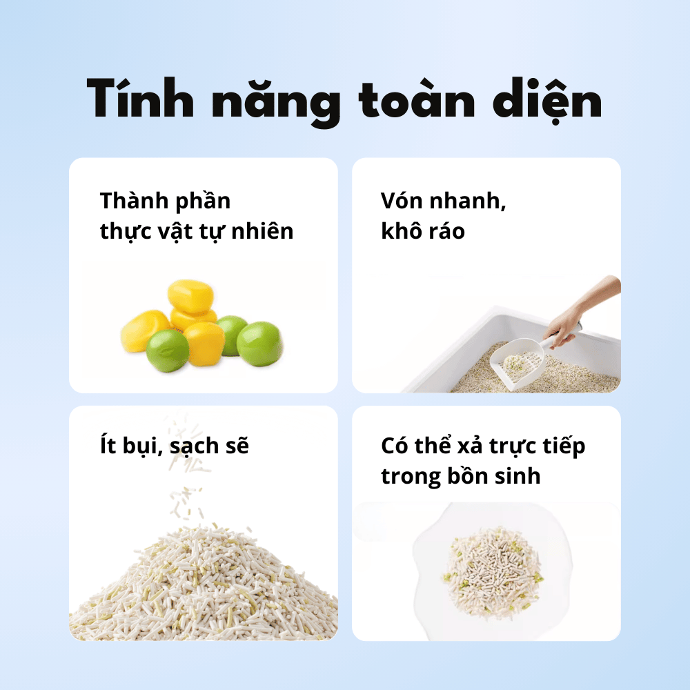 Cát Vệ Sinh Cho Mèo PETKIT Giúp Theo Dõi Nước Tiểu