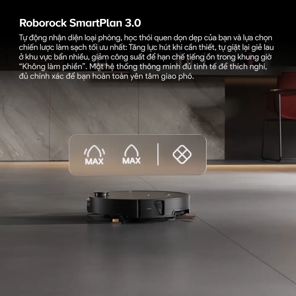 Robot hút bụi lau nhà Roborock Saros 20 Sonic