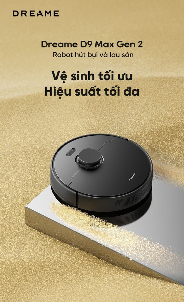 Robot hút bụi lau nhà Dreame D9 Max Gen 2
