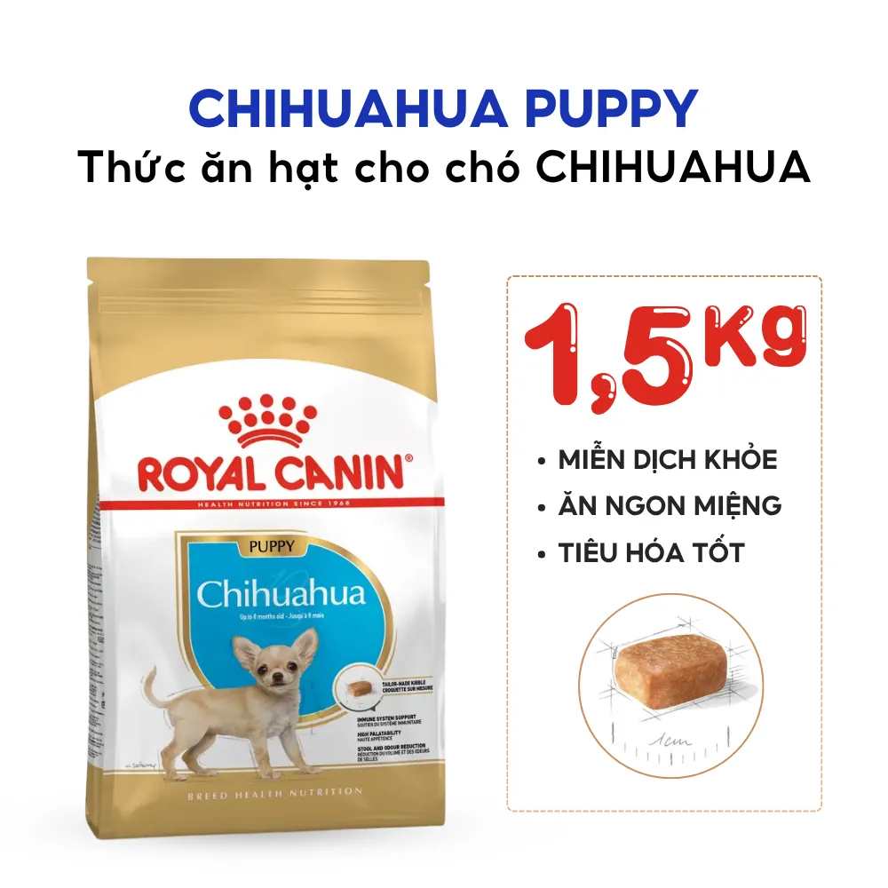 Thức Ăn Hạt Cho Chó Con Chihuahua Royal Canin Chihuahua Puppy