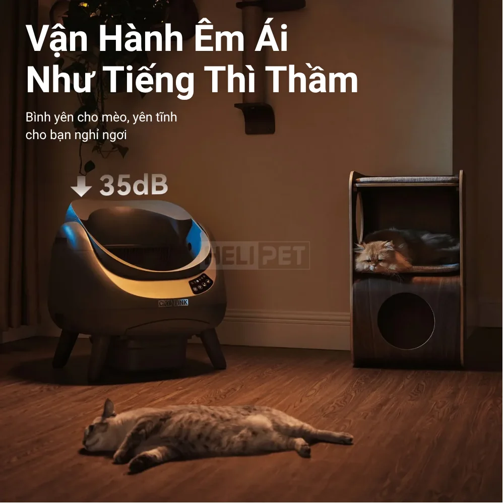 Máy vệ sinh cho mèo Catlink Scooper Open X+