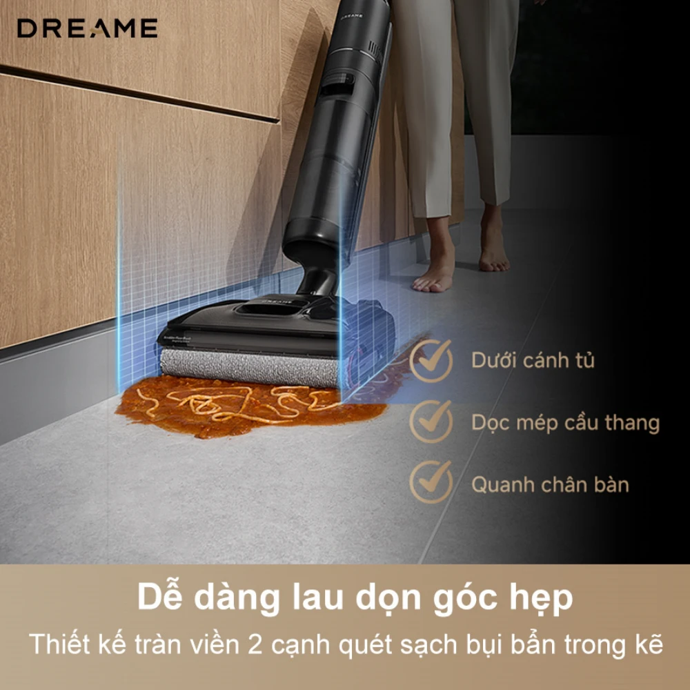 Máy lau sàn hút bụi thông minh Dreame H12 FlexReach
