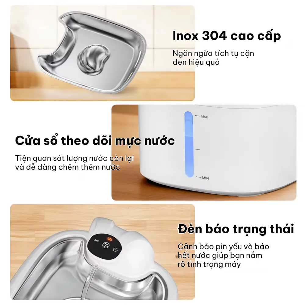 Máy lọc nước cho chó mèo HELIPET Pure 6 (P6)